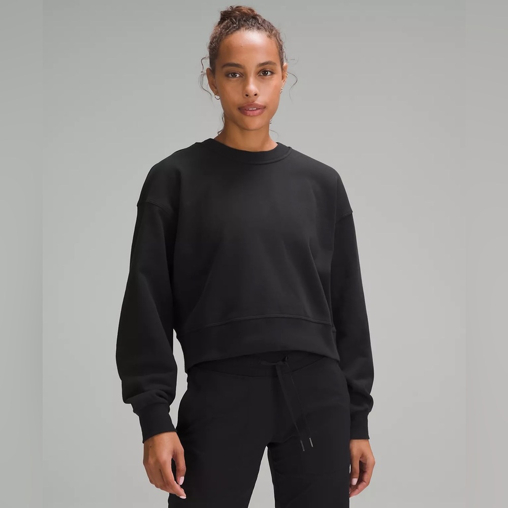 Lululemon Perfectly Oversized Cropped Crew
French Terry